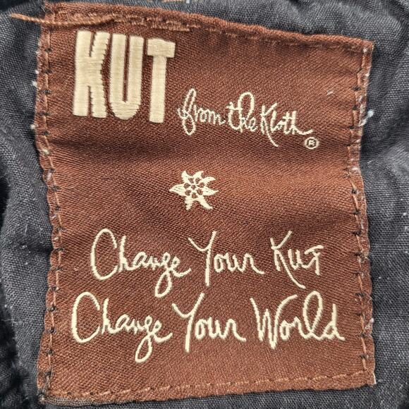 KUT from the Kloth So Low Kate Low-Rise Skinny Blue Jeans Women's Size 10 - Picture 10 of 12